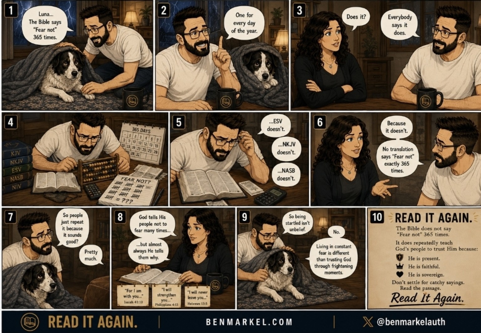 Catchy Isn't the Same as True comic