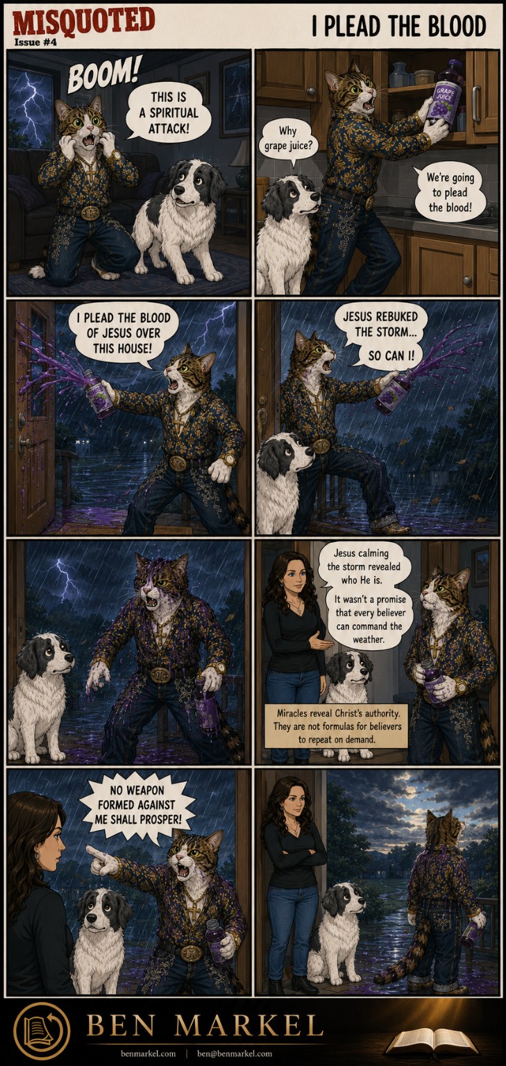 Misquoted Issue 4 I Plead the Blood