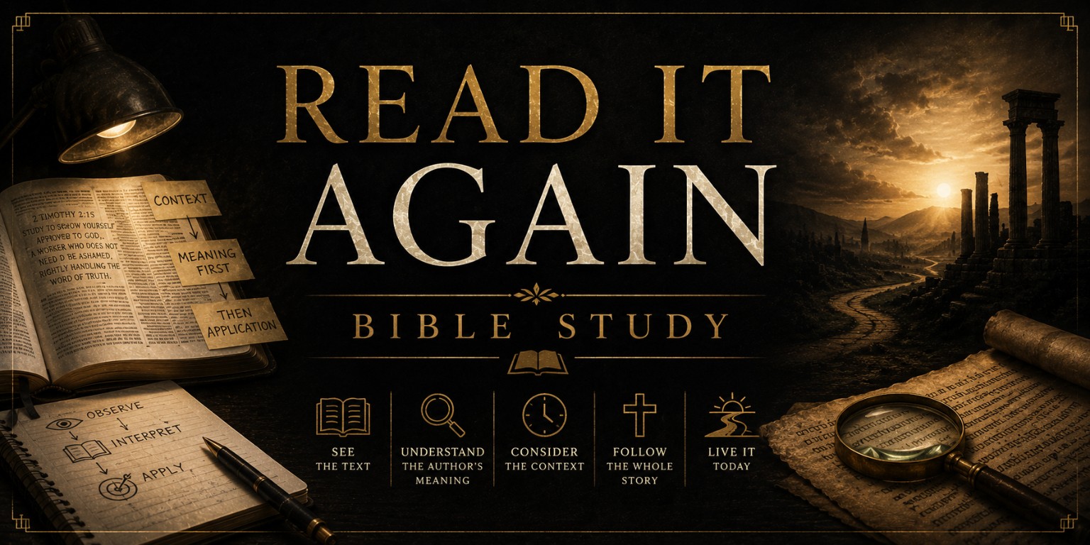 Read It Again Bible Study