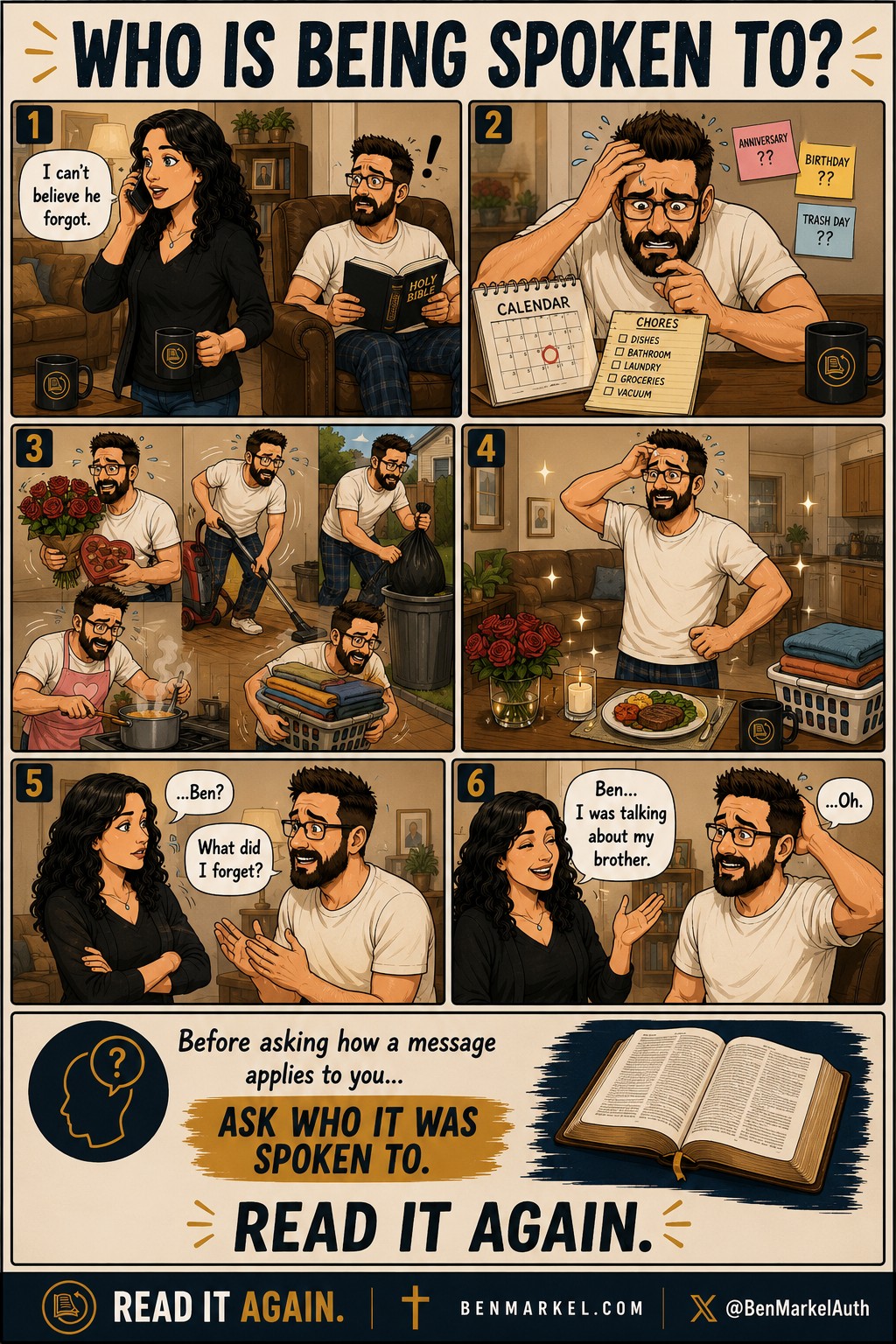 Who Is Being Spoken To comic